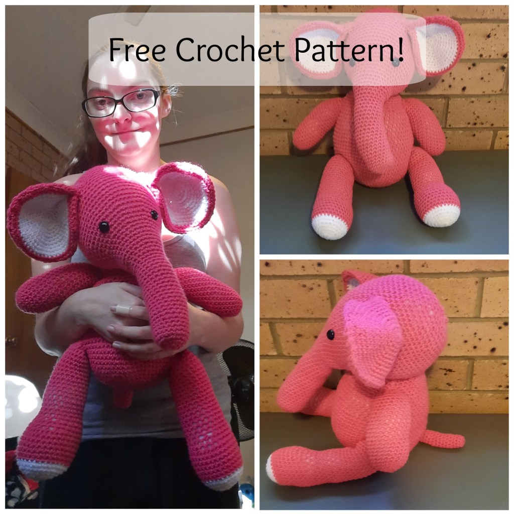 Free Sweet Pea the Elephant Crochet Pattern!