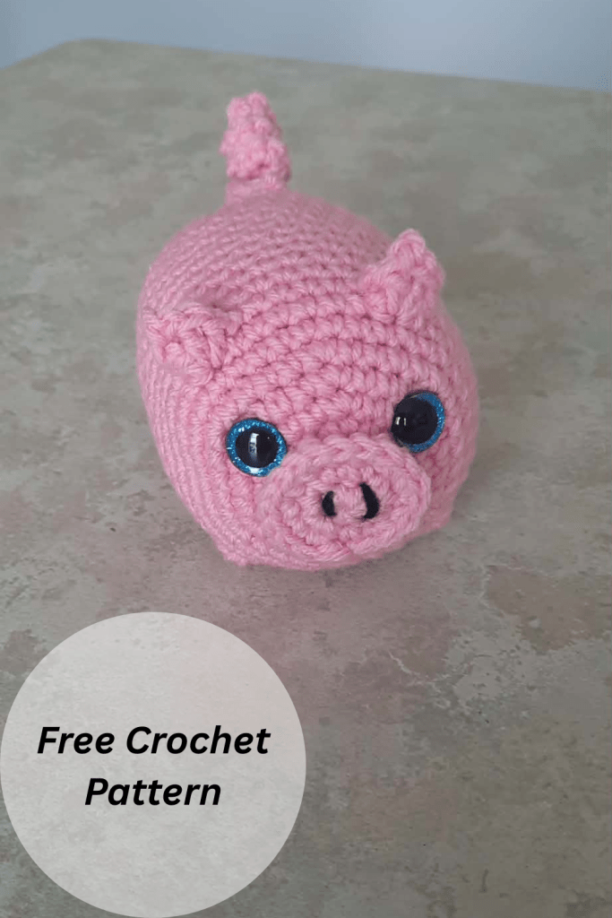 FREE Mini Pig Crochet Pattern